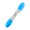 Blue, variant on Pebbuoy 1 Pair Corn Holders Stainless Steel Corn Cob Holders BBQ Skewers for Home Cooking Twin Pin Sweetcorn Holders Multi-Functional Barbecue Forks