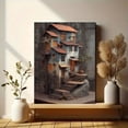 thumbnail image 6 of Vintage Building Canvas Print, Suitable for Living Room, Bedroom, Office, Cafe, Bar, Study, Hotel Decor, 6 of 8