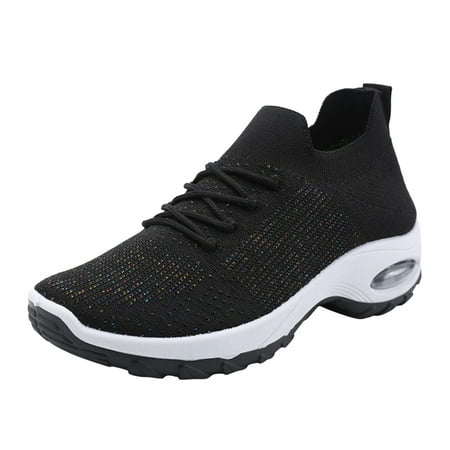 

Sneakers for Women Leisure Women S Slip On Travel Soft Sole Comfortable Shoes Outdoor Mesh Shoes Runing Fashion Sports Breathable Sneakers Womens Sneakers Mesh Black 38