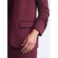 thumbnail image 4 of Scoop Women's and Women’s Plus Ultimate ScubaKnit Relaxed Blazer with Scrunch Sleeves, Sizes XS-4X, 4 of 4
