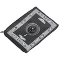thumbnail image 4 of Islamic Travel Prayer Mat(Pack of 2) Islamic Prayer Rug Portable Travel Prayer Mat with Compass Waterproof Polyester Islamic Gifts 123, 4 of 8