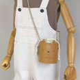 thumbnail image 1 of Asilo bebé barril oso conejito zorro hecho a mano niños usan cuerda bolso de un solo hombro bolso de mano para niños regalo, 1 of 6