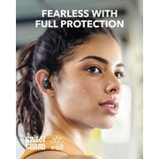 Soundcore Sport X20 by Anker, True-Wireless Workout Earbuds, Rotatable and Extendable Ear Hooks, Noise Cancelling, Deep Bass, Black