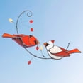 thumbnail image 3 of Regalo cardenal para ventana interior, colgante de pájaro, regalo para el día de la madre, adorno para mujer, regalo de decoración Ormromra CPB-US-DYP1054-5, 3 of 5