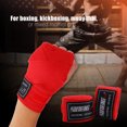 thumbnail image 4 of Sonducket Correas de boxeo de 2,5 metros de largo para adultos, 1 par de vendas elásticas para manos, entrenamiento de boxeo, correas de Boxeo rojo, 4 of 6