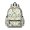 Dinosaur and Pineapple White Pattern, variant on Dinosaur and Floral White Pattern Cute School Backpack with Padded Back and Adjustable Shoulder Straps 13.4"x11"x4.7"