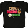 thumbnail image 4 of Inktastic Christmas Cookie Baking Crew Boys or Girls Long Sleeve Baby Bodysuit, 4 of 5