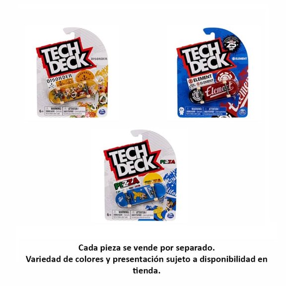 Vehículos Spin Master Tech Deck Patineta 96mm Varios Modelos 1 pieza