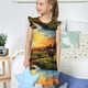 thumbnail image 4 of Fotbe Oil Painting Style Pasture Cow Vestido de Dormir para Niñas de 3 a 10 Años, Mangas Cortas, Estilo Princesa, Pijama Camisón con Mangas Voladas-XX-Large, 4 of 6