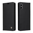 thumbnail image 1 of Funda para iPhone XS MAX Estuche de Cuero PU Tipo Cartera con Ranuras para Tarjetas y Cierre Magnético, 1 of 5