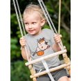 thumbnail image 2 of Cute Kittyboo In Pumpkin Costume T-Shirt Toddler -Image by Shutterstock,  5 Toddler, 2 of 4