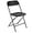 Black, variant on 8 Pack White Folding Chairs, Portable Stackable  Foldable Chair, Indoor Outdoor Plastic Folding Chair for Events/Office/Home/Wedding/Party, 400lbs Capacity