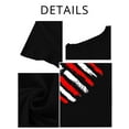 thumbnail image 7 of Anbech Womens American Flag T Shirt Love 4th of July USA Star Stripes Shirts Short Sleeve, 7 of 7