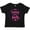 AB-Black, variant on Inktastic Sassy Since Birth, Sassy, Sassy Girl, Arrow, Hearts Girls Toddler T-Shirt