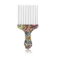 thumbnail image 1 of Amdohai Stainless Steel Comb Detangling Hair Wide Tooth Comb -static Comb for Men's Hairdressing Styling Tool, 1 of 5