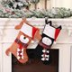 thumbnail image 5 of Paquete de 3 medias navideñas para perros y gatos, medias navideñas de terciopelo con patrón 3D para perros y gatos, bolsa de regalo grande para colgar en la chimenea para decoración de fiestas navide, 5 of 5