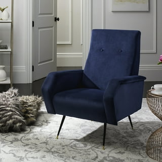 Walmart accent chairs blue sales