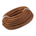 thumbnail image 1 of Cordón de cuero trenzado Correa de cuero trenzada Fabricación de joyas artesanales Marrón claro Sunnimix Cordón trenzado tejido, 1 of 8