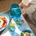 thumbnail image 2 of Guzzini Dolcevita Balloon Pitcher - Turquoise, Blue, 2 of 3