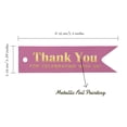 thumbnail image 5 of Inkdotpot Gold Foil Paper Hang Tags Thank You For Celebrating The Bride To Be Bridal Shower Favor Tags 50 Pieces, 5 of 6
