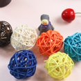 thumbnail image 3 of Cat Ball Toy Hollow out Rattan Built-in Bell Cat Interactive Toy Cat Play Toy, 3 of 5