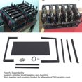 thumbnail image 3 of Chasis Abierto De PC, Caja Abierta De Computadora Con Placa De Acero De Alta Dureza Y Alta Capacidad De Expansión Para Placa Base ATX, 3 of 7