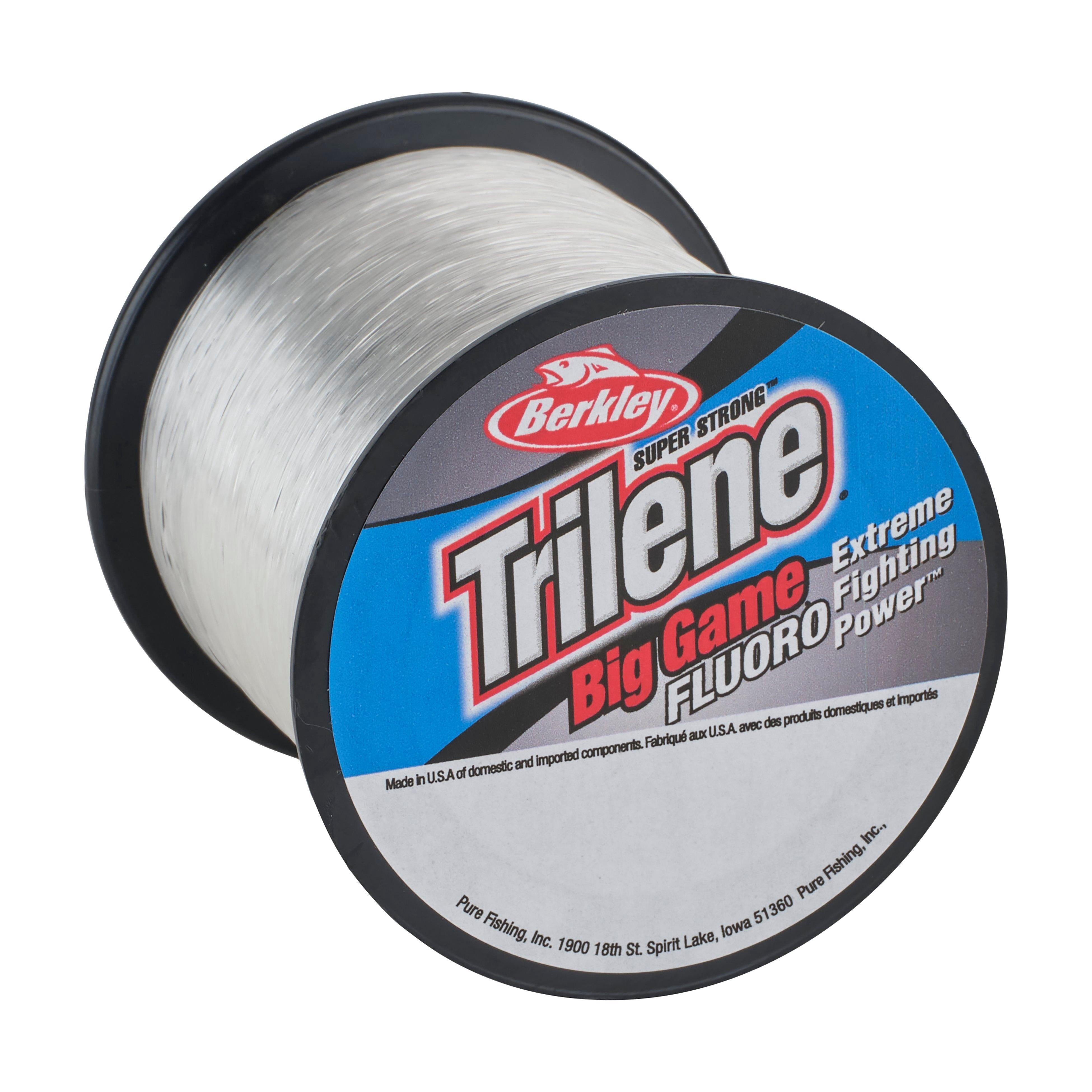 Berkley Trilene® Big Game™ Fluorocarbon Fishing Line, Clear, 8 lb Test Strength, 350 yd