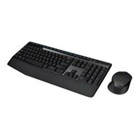 Logitech Wireless Combo MK345 - Keyboard and mouse set - wireless - 2.4 GHz - black, (Best Wireless Keyboard And Mouse Set)