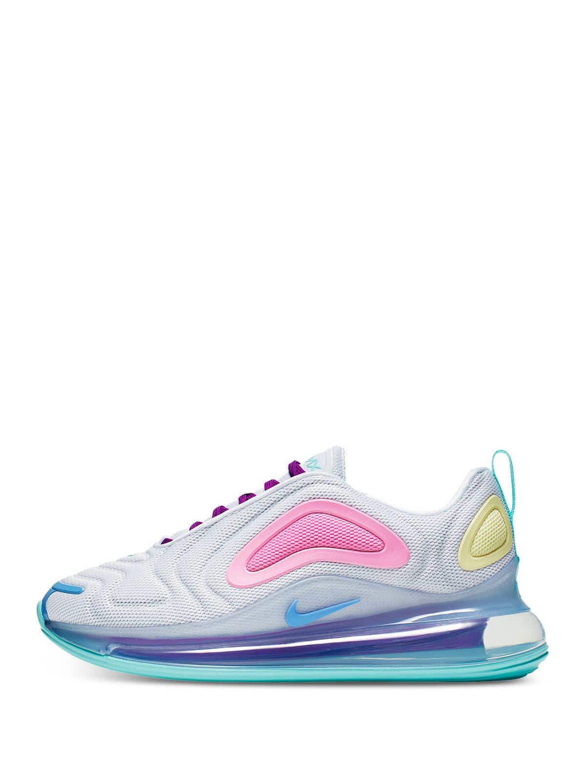 ●MAX LUV Nike Air Max 720 Men's Shoes Wolf Gray-Red Orbit-White-Teal