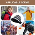 thumbnail image 3 of Gorro de pescador mullido, grueso y suave, a la moda, para invierno, cálido, para niñas y mujeres (C), 3 of 4