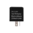 thumbnail image 1 of Turn Signal Light Flash Relay, 12V Reliable Practical Flasher Relay 2 Pin  For Motorcycle, 1 of 5