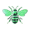 thumbnail image 2 of Adorno colgante de hierro para jardín – Adorno de mariposa de metal pintado a mano para valla exterior, patio o terraza – Artesanía rústica resistente a la intemperie, 2 of 6