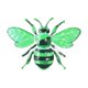 thumbnail image 2 of Adorno colgante de hierro para jardín – Adorno de mariposa de metal pintado a mano para valla exterior, patio o terraza – Artesanía rústica resistente a la intemperie, 2 of 6