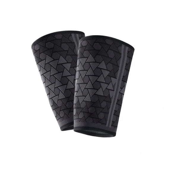 Thigh Compression Sleeve - 1 Pair Breathable Hamstring and Quad Support for Men and Women, Anti-Slip Design