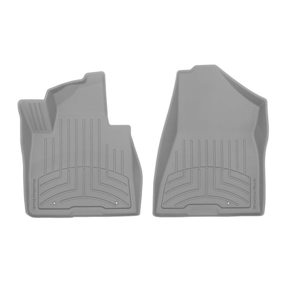 WeatherTech FloorLiner HP Custom Fit Floor Mats compatible with Tucson, Sportage - 1st Row (Driver & Passenger), Grey