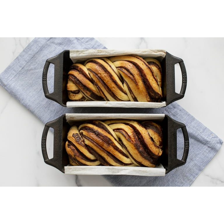 8.5 x 4.5 inch Seasoned Cast Iron Loaf Pan