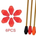 thumbnail image 3 of Rubber Points 6/8mm Target Replacement Practice Tips for Children - 8mm Red, 3 of 10