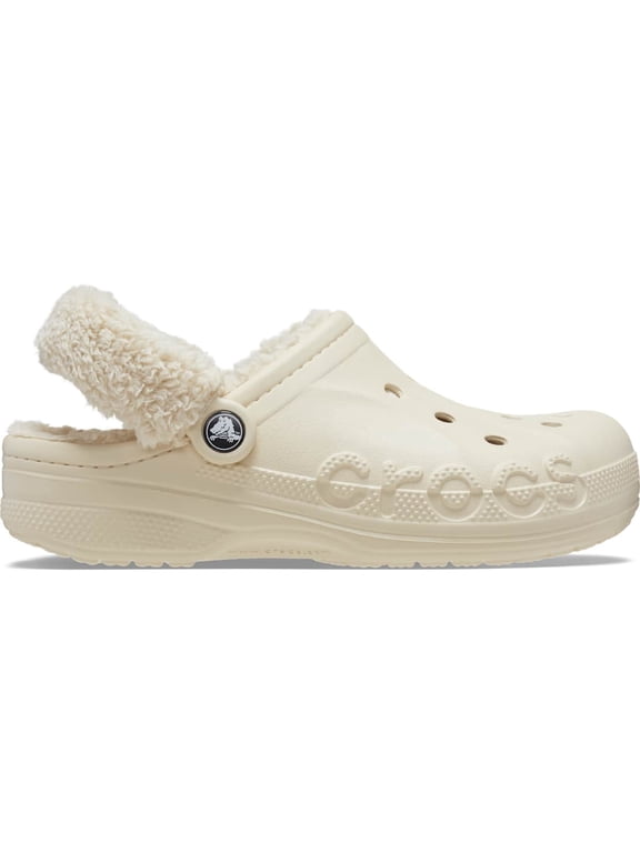 Adult Baya Lined Fuzz Strap Clog Slippers