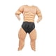 thumbnail image 2 of Mono musculoso para hombre con pecho falso y abdomen, divertido, informal, creativo, acolchado, 2 of 8