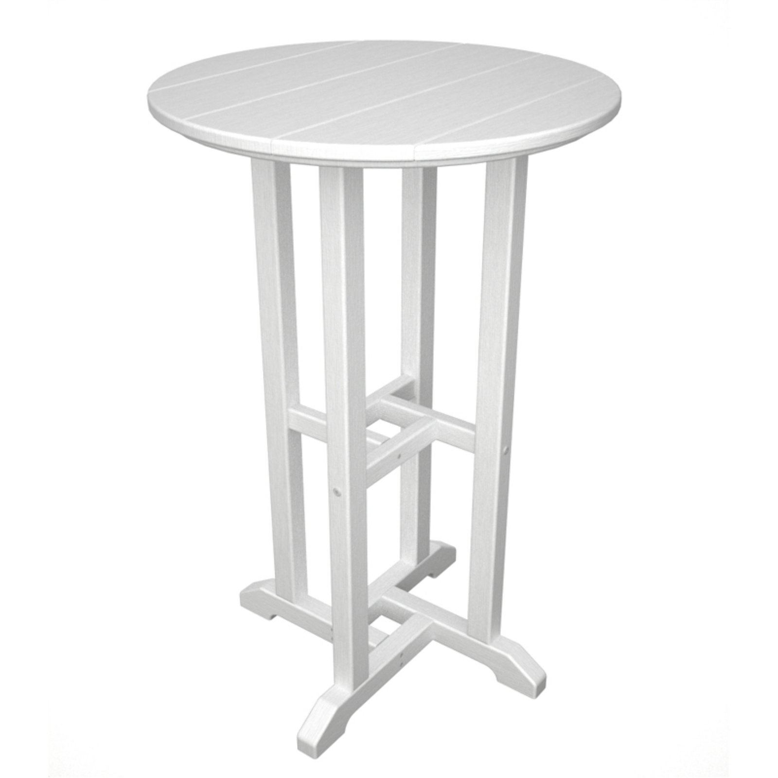 POLYWOOD&reg; Traditional 24 in. Round Counter Height Table - image 2 of 2