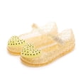 thumbnail image 2 of KPOPLK Toddler Shoes Baby Girls Cute Jelly Hollow Out Non-slip Soft Sole Beach Sandals Toddler Sandals Wonder2-12 Years Size 11.5,Gold, 2 of 9
