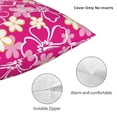 thumbnail image 3 of Yiaed Vintage Flowers Print Pillow Covers Super Soft Decorative Square Throw Pillow Covers Case Cushion Covers for Sofa Couch Bedroom Car Decor（No pillow core）-24"x24", 3 of 7