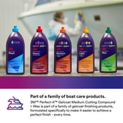 3M Perfect-It Gelcoat Heavy Cutting Compound, 1 Gallon, Works on Boats and RVs