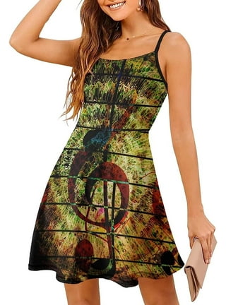 Galaxy music note clearance dress