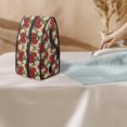 thumbnail image 3 of HELLHERO Poinsettia Iron Storage Pouch Polyester Zipper Closure Garment Carrying Case Storage, Bag Only, 3 of 6