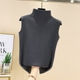 thumbnail image 2 of Luxalzxs High Neck Tank Tops for Women Winter Thermal Fleece Lined Underwear Tops Cami Tank Top Warm Base Layer Vest, 2 of 3