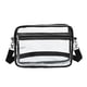 thumbnail image 1 of Versatile Bag Crossbody Bag Clear Waterproof Shoulder Bag for Women Girl Trendy PVC Bag Casual Trendy Bag Cellphone Bag White, 1 of 5