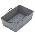 thumbnail image 2 of Oiur Air Fryers Pan Convenient Good Toughness Reusable Air Frying Pot Liner Silicone Tray Household Supply, 2 of 8