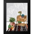 thumbnail image 2 of Wang, Melissa 12x14 Black Modern Framed Museum Art Print Titled - Desert Weavers II, 2 of 5