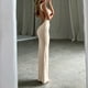 thumbnail image 4 of Vestido de tubo de señora para mujer vestido sin espalda con tirantes finos vestido largo informal elegante FLhrweasw Nuevo, 4 of 9